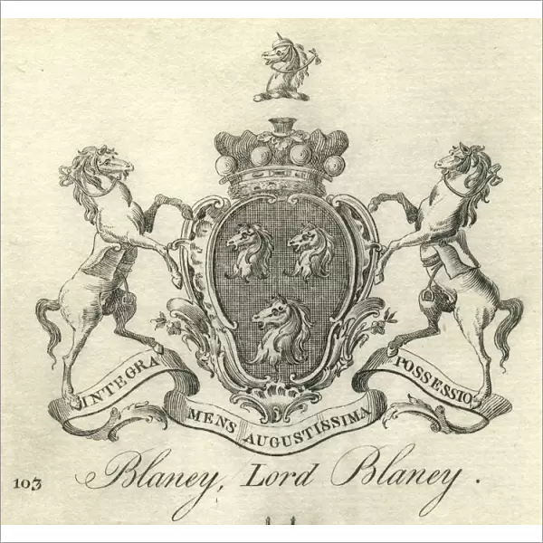 Coat of arms Lord Blaney Monaghan