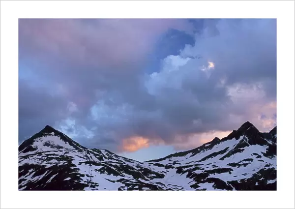 afterglow, alps, ambient, area, atmospheric, austrian, backdrops, chains, conservation