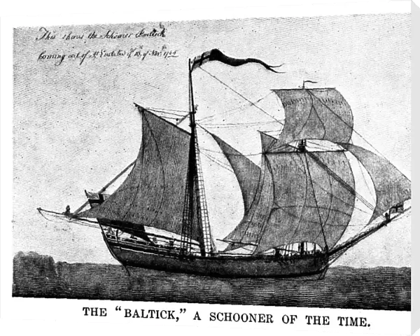 The Baltick schooner