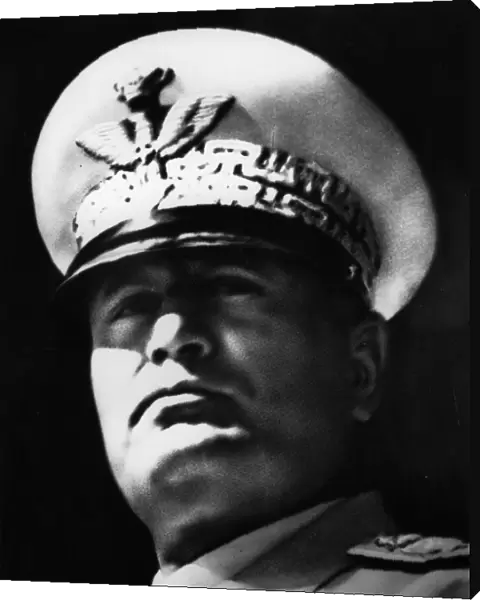 Il Duce (Italian fascist dictator Benito Mussolini) July 1938
