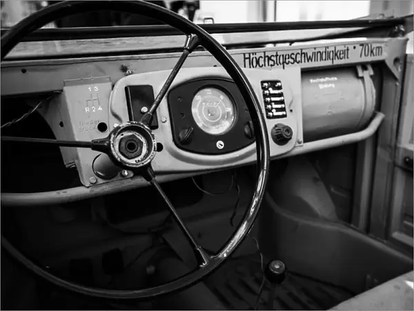 World War II KAOEbelwagen dashboard