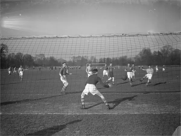 Horton Kirby PM versus Holster Brandes football. 1938