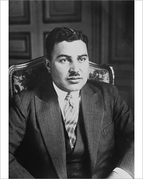 Ahmed Ali Khan. Afghan ambassador to London. 30 December 1929