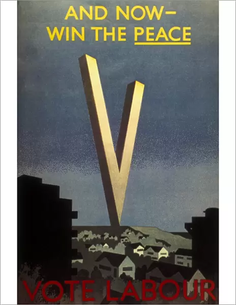 Labours famous election poster. 1945