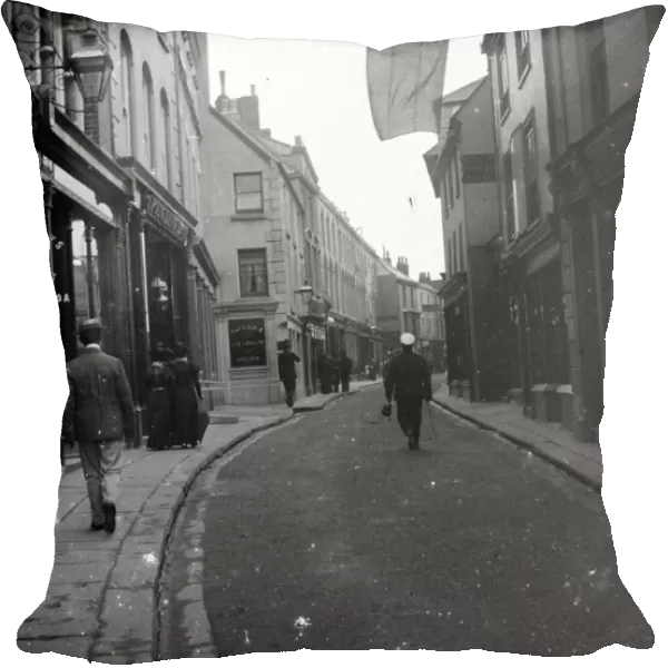 Market Street, Falmouth, Cornwall. Around 1910