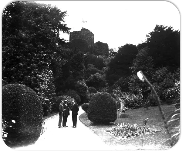 Launceston Castle, Cornwall. Early 1900s