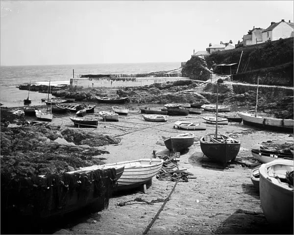 Portscatho harbour, Cornwall. 1912
