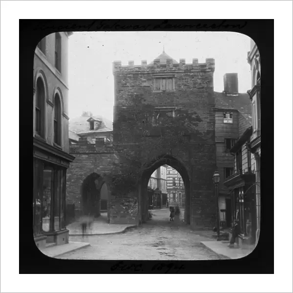 South Gate, Southgate Street, Launceston, Cornwall. 1894