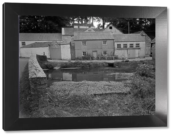 Kennall Vale Mill, Stithians, Cornwall. 1966