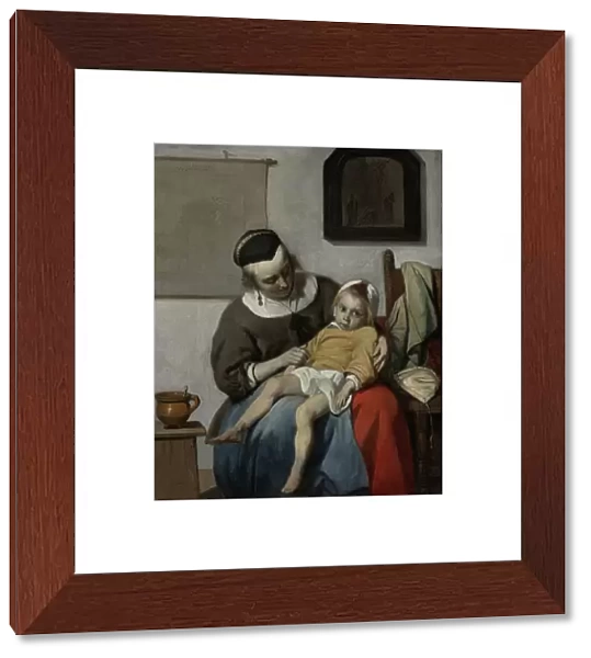 The Sick Child, c. 1664-6 (oil on canvas)