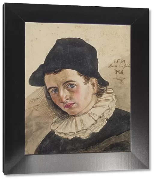 Self Portrait, 1591 (w  /  c on paper)