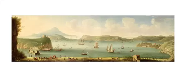 Port Mahon, Minorca, 1730s (oil on canvas)