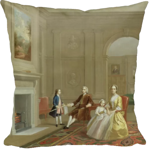 The John Bacon Family, c. 1742-43 (oil on canvas)