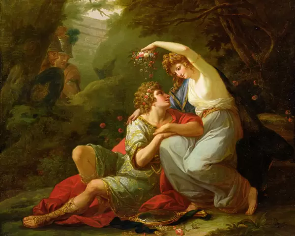 Rinaldo and Armida, 1771 (oil on canvas)