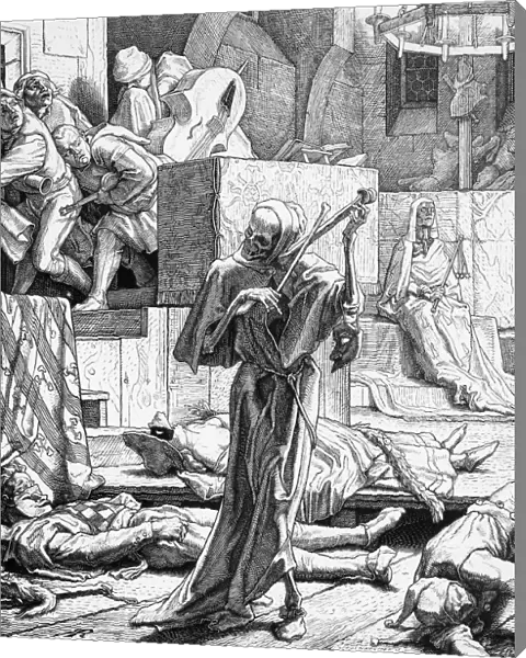 Death as Assassin, 1851 (wood engraving)