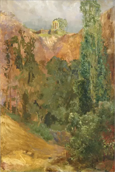 Rock Ravine, 1884-85 (oil on canvas)