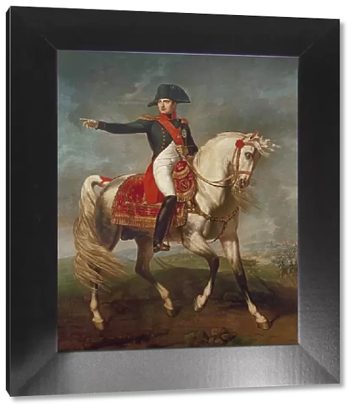 Equestrian Portrait of Napoleon I (1769-1821) 1810 (oil on canvas)