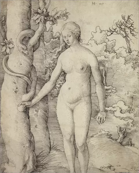 Eve, 1510 (pen and black ink on paper)