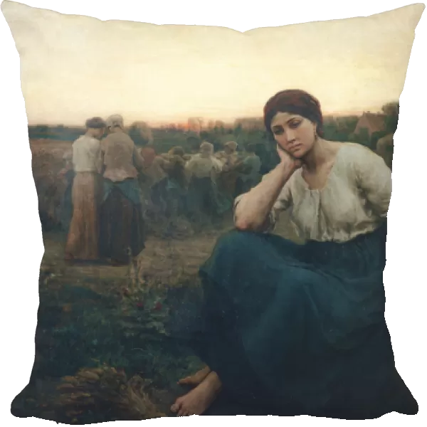 Evening, 1860 (oil on canvas)