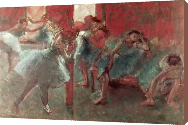 Dancers at Rehearsal, 1895-98 (pastel on paper)