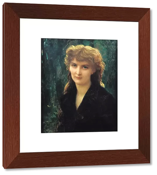 Baronness Eleonore d Uckermann (1853-1936) 1884 (oil on canvas)