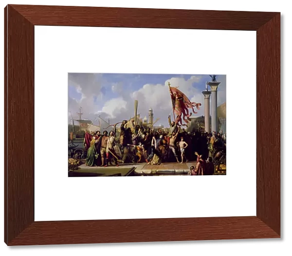 The Triumph of Pisani, 1847 (oil on canvas)