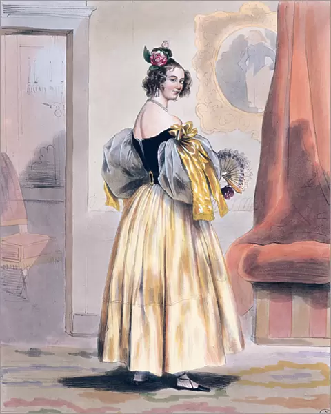 Midnight, 1830-48 (colour litho)