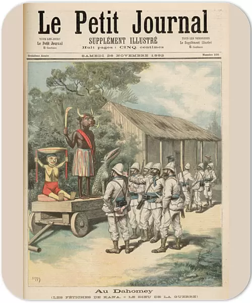 Kana Fetishes in Dahomey, from Le Petit Journal, 26th November 1892 (colour