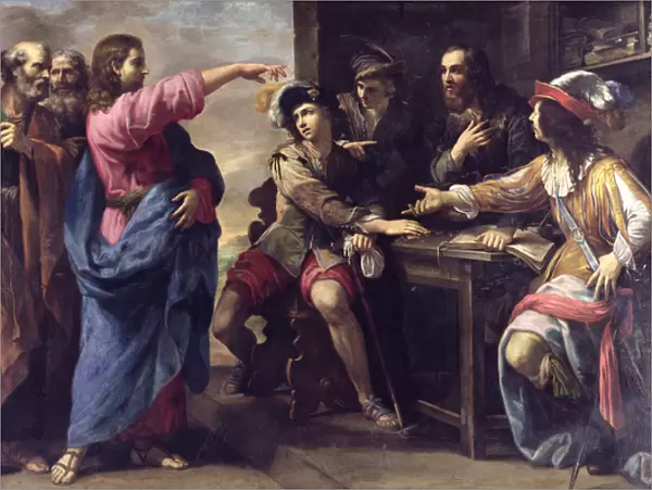 The Conversion of St. Matthew (oil on canvas)