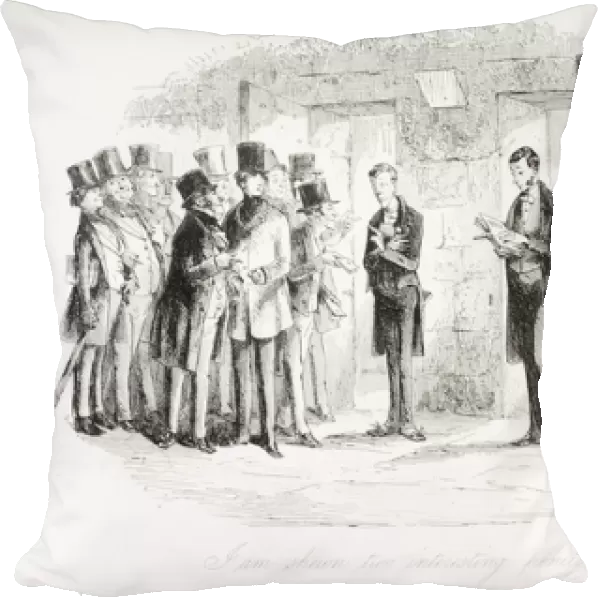 I am shown two interesting penitents, illustration from David Copperfield