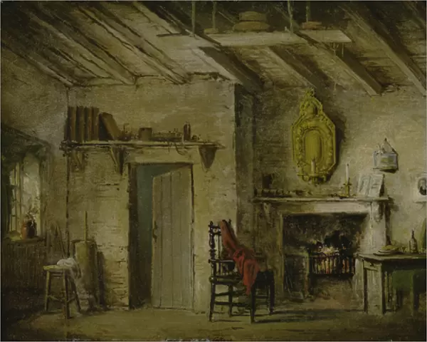 The Deans Cottage, stage design for The Heart of Midlothian, c. 1819