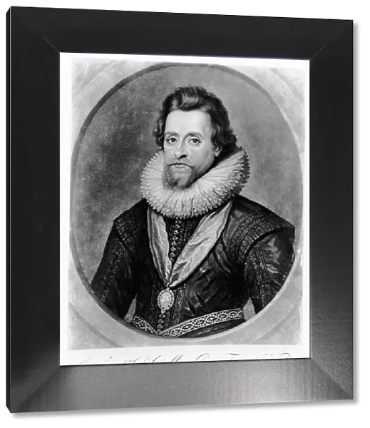 James I of England, James VI of Scotland (engraving)