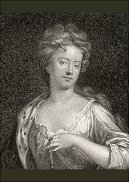 Sarah Jennings, engraved by Bocquet, illustration from A catalogue of Royal and Noble Authors