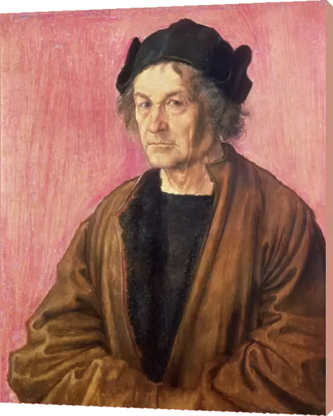 Albrecht Durers Father, 1497 (panel)