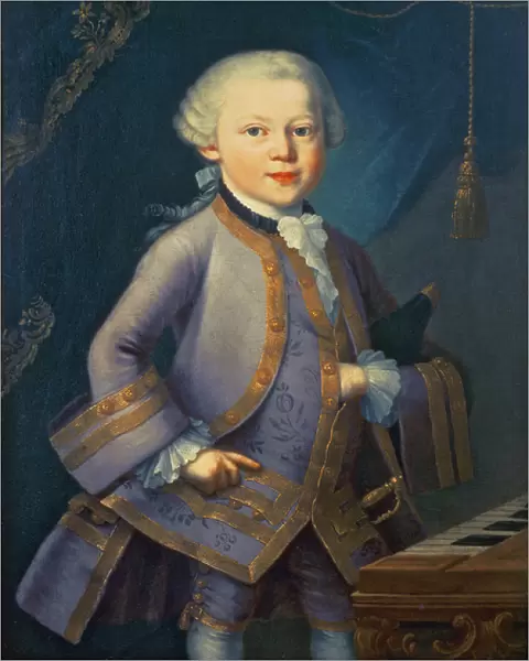 Wolfgang Amadeus Mozart (1756-91), 1763