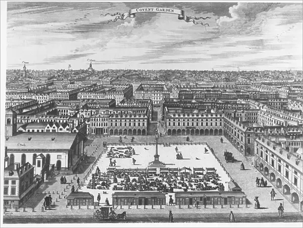 Covent Garden, c. 1720 (engraving)
