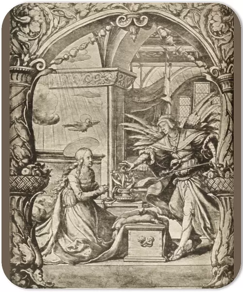 The Annunciation, from A Catalogue of a Collection of Engravings, Etchings and Woodcuts