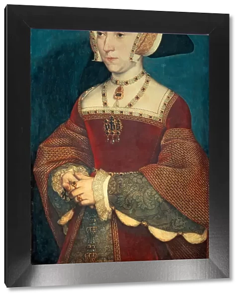 Jane Seymour, 1536 (oil on panel) 88Jane Seymour (1509-37) Queen Consort of England