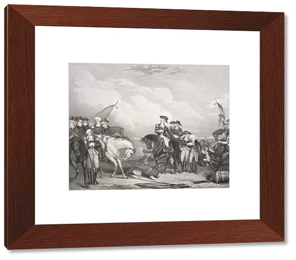 The Battle of Trenton, December 26, 1776, from Gallery of Historical Portraits