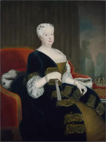 Queen Sophia Dorothea of Hanover (oil on canvas)