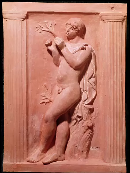 The fluteplayer, 1918 (terracotta)