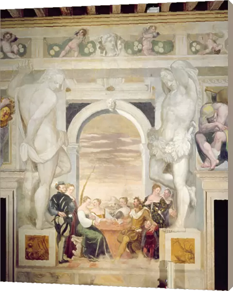 The Game of Cards (fresco)