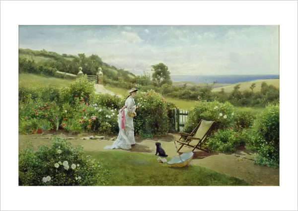 In the Garden, 1903 (w  /  c on paper)