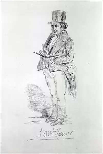 Joseph Mallord William Turner, 1844 (pencil on paper)