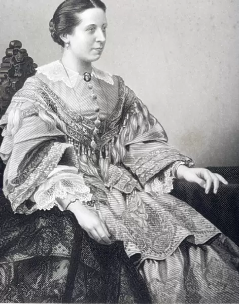 Clara Novello (1818-1908) engraved by D. J