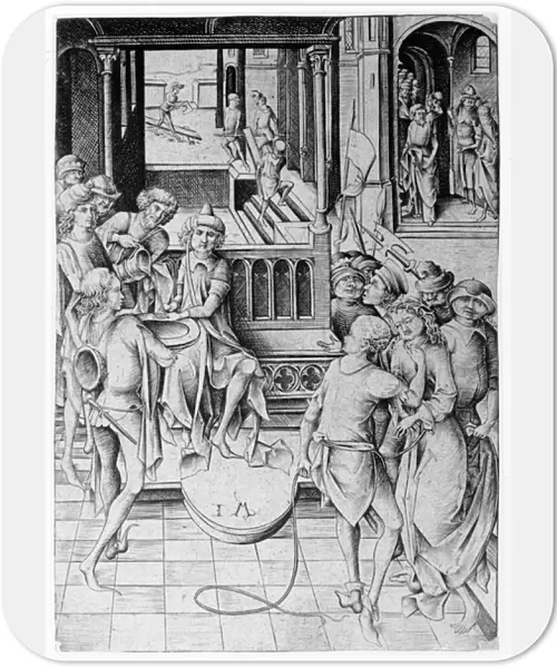 Pilate washing his hands (engraving)