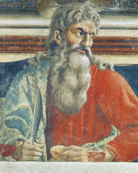 The Last Supper, detail of Saint Andrew, 1447 (fresco) (detail of 85172)