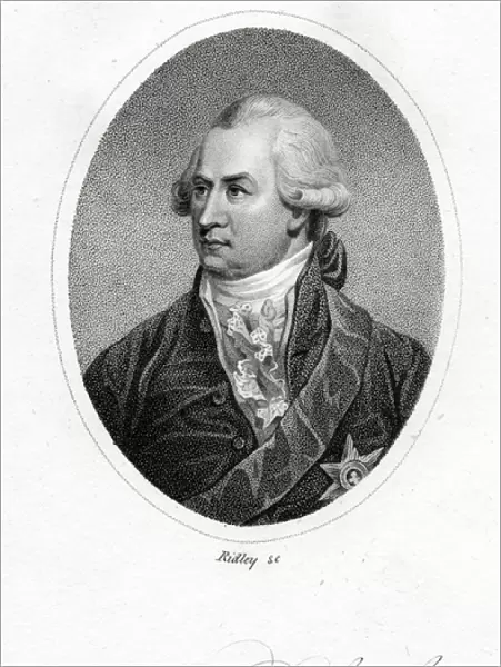 The Marquis of Rockingham, engraved by William Ridley, from Junius Stat Nominus