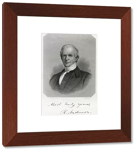 Rufus Anderson, engraved by J. Andrews, c, 1860 (engraving)