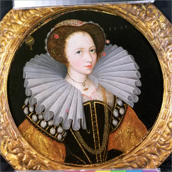 Portrait of a Lady with a Large Ruff, an Armillary Sphere in the Background